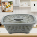Multipurposes Plastic Basket (1 Pc / Mix Color )
