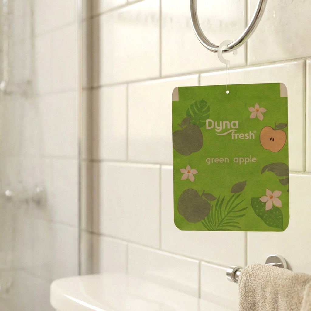 Green Apple Hanging Air Freshener Gel (1 Pc, 10 Gm)