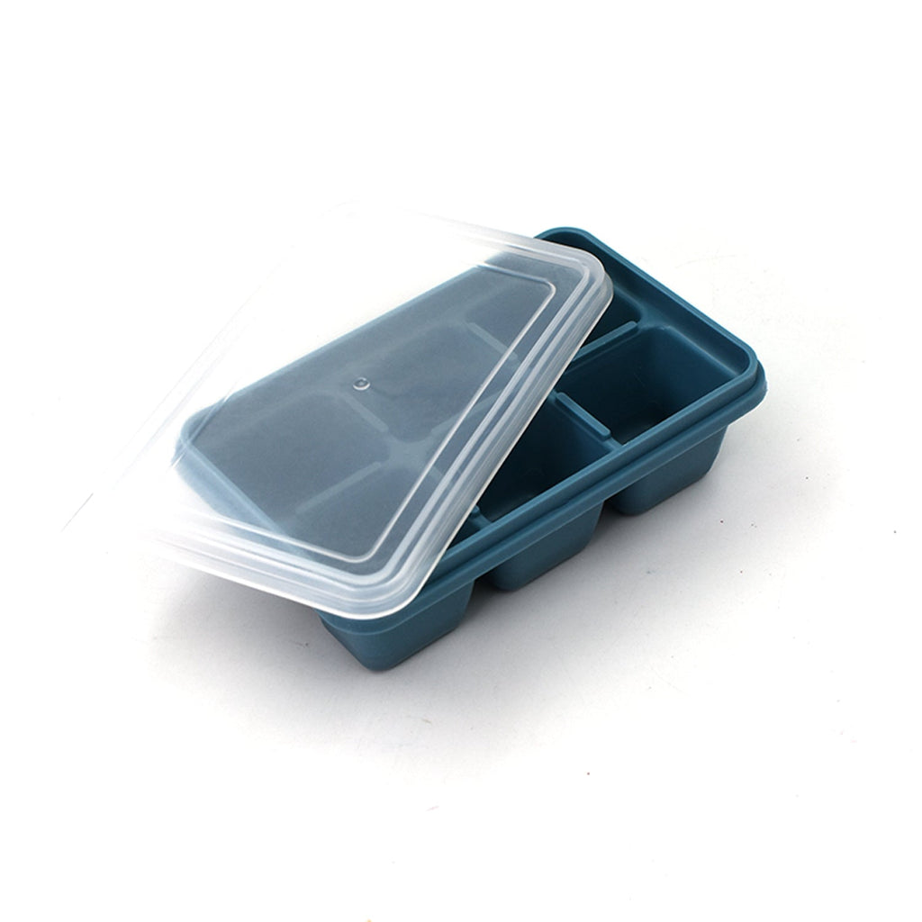 6-Grid Silicone Ice Tray – Ideal for Household Ice Making