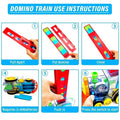 Transparent Funny Train Engine Block Set – 60-Piece Music & Lights