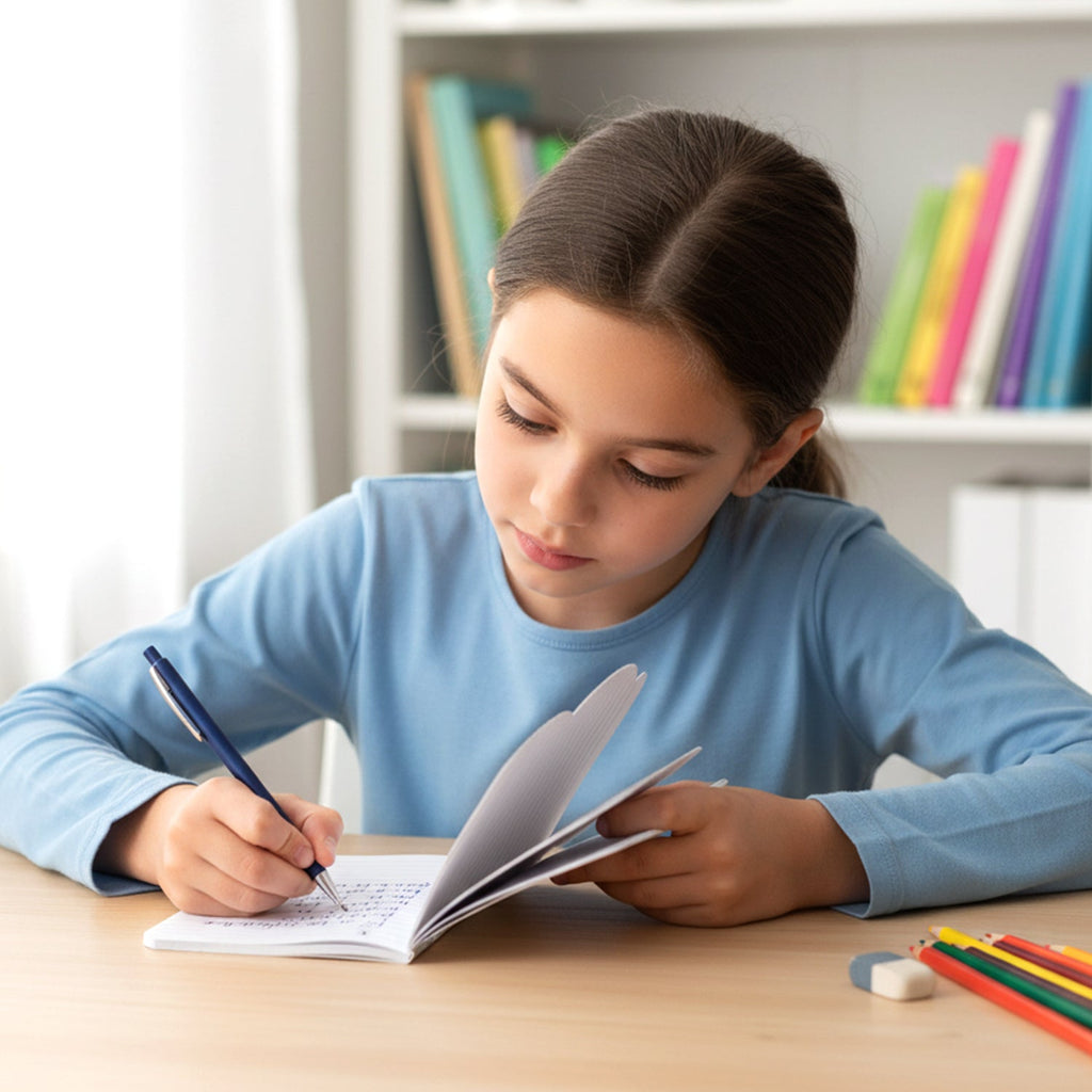 Animal print writing notebook