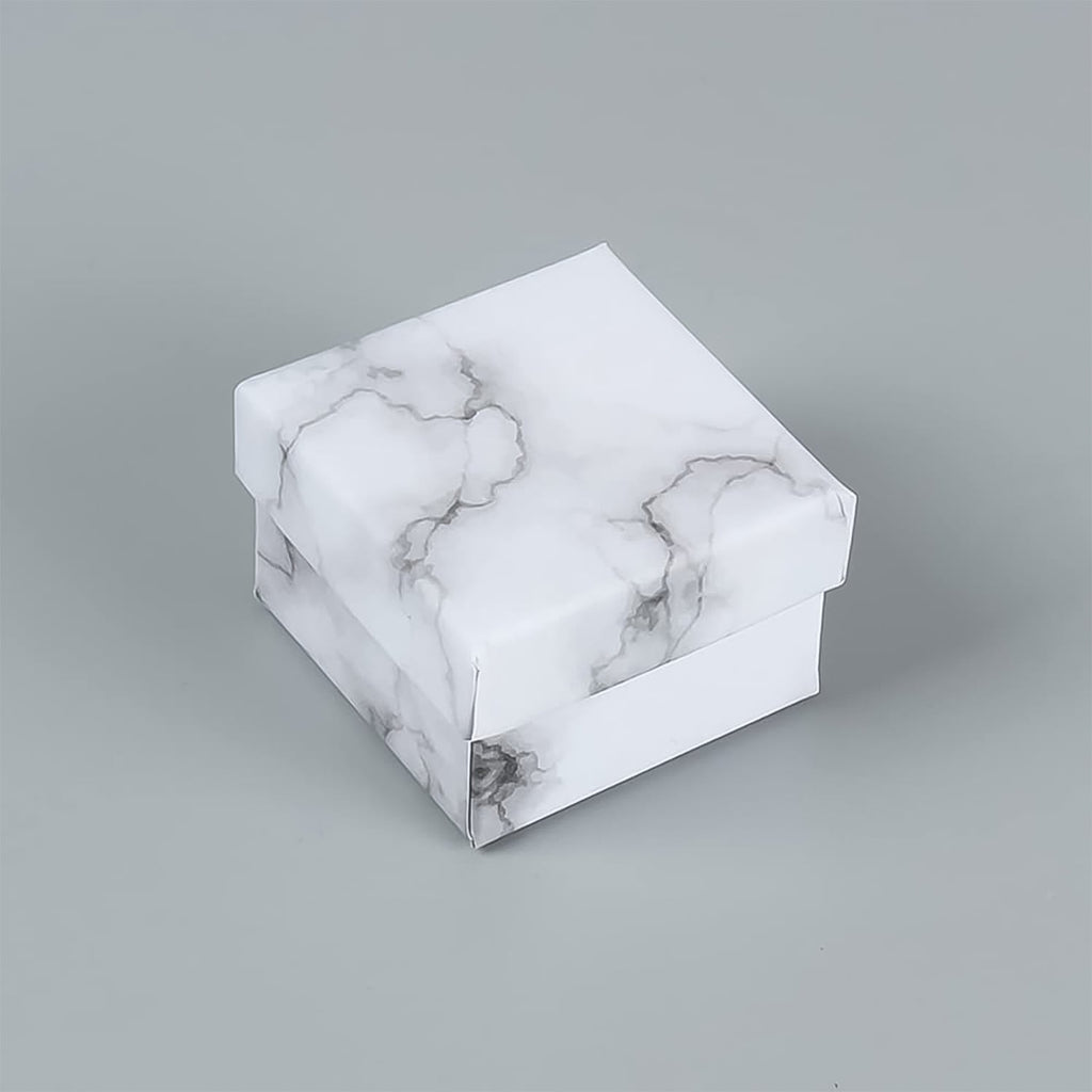 Cardboard Jewelry Boxes Gift Case Small Paper Jewelry Gift (7 Pcs Set / Mix Size)