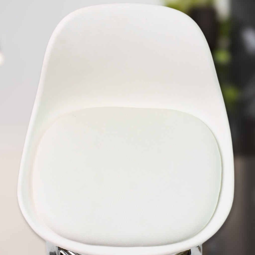 Heavy Duty Round Rolling Stool with Wheels Pedicure Stool (1 pc)
