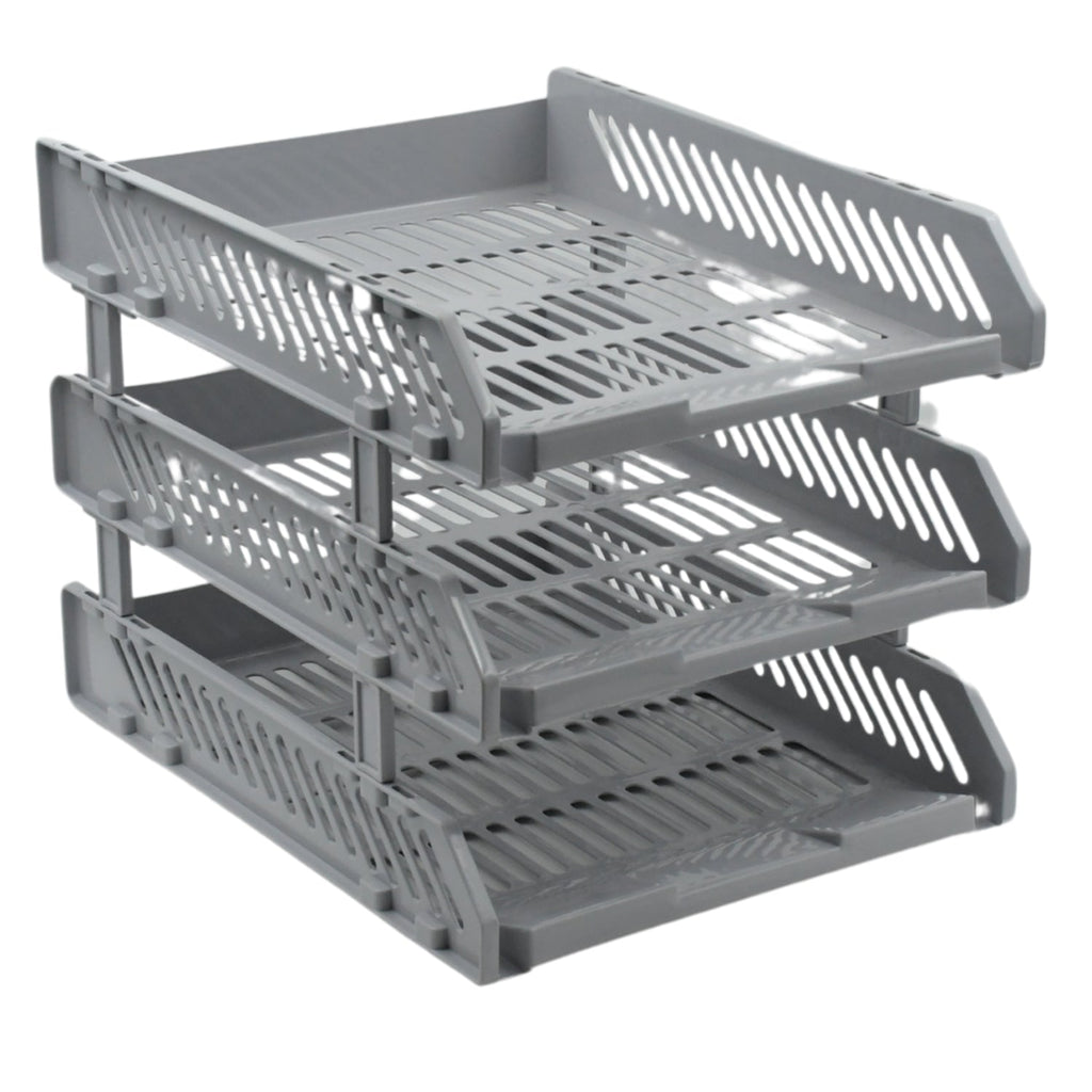 Multifunctional File Rack Drawers: Desktop Storage for Office Supplies (4/3 Layers)