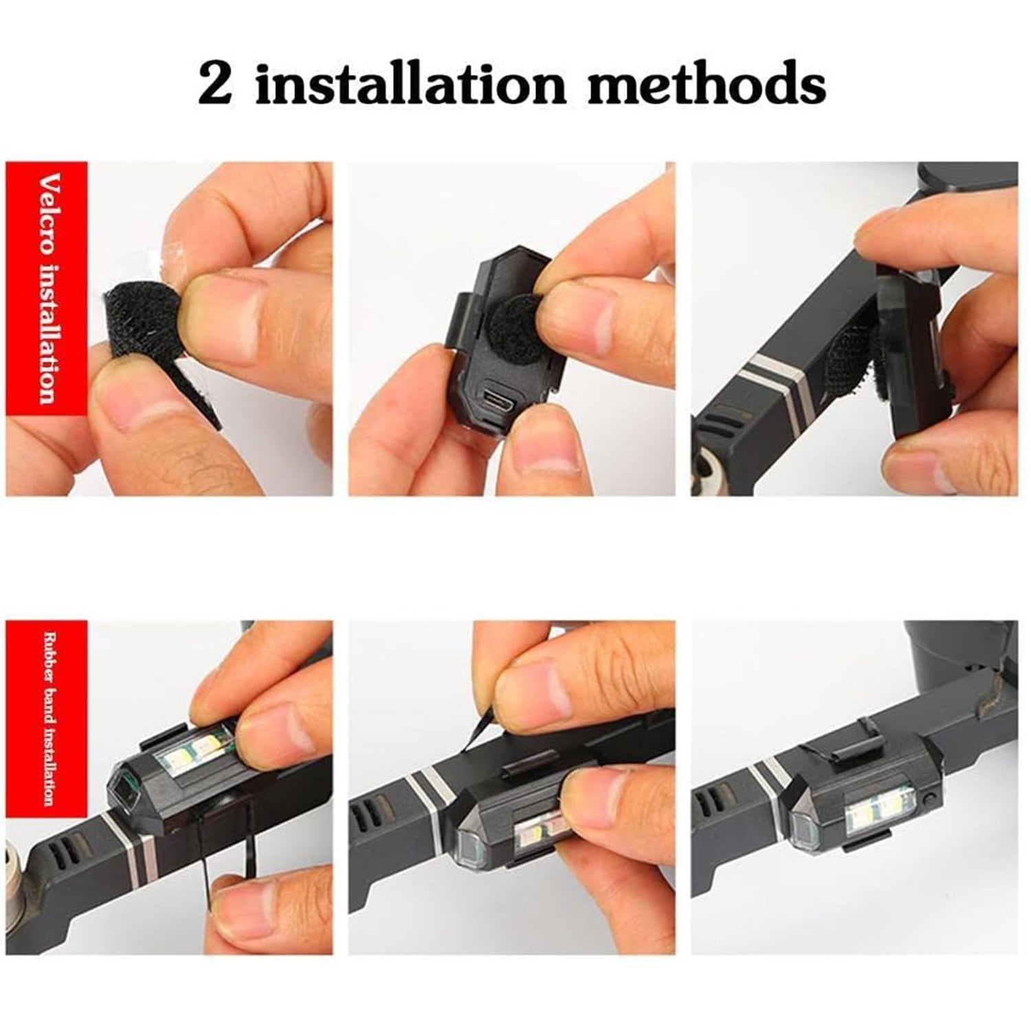 Mini LED RGB Strobe Light – USB Waterproof Party Light