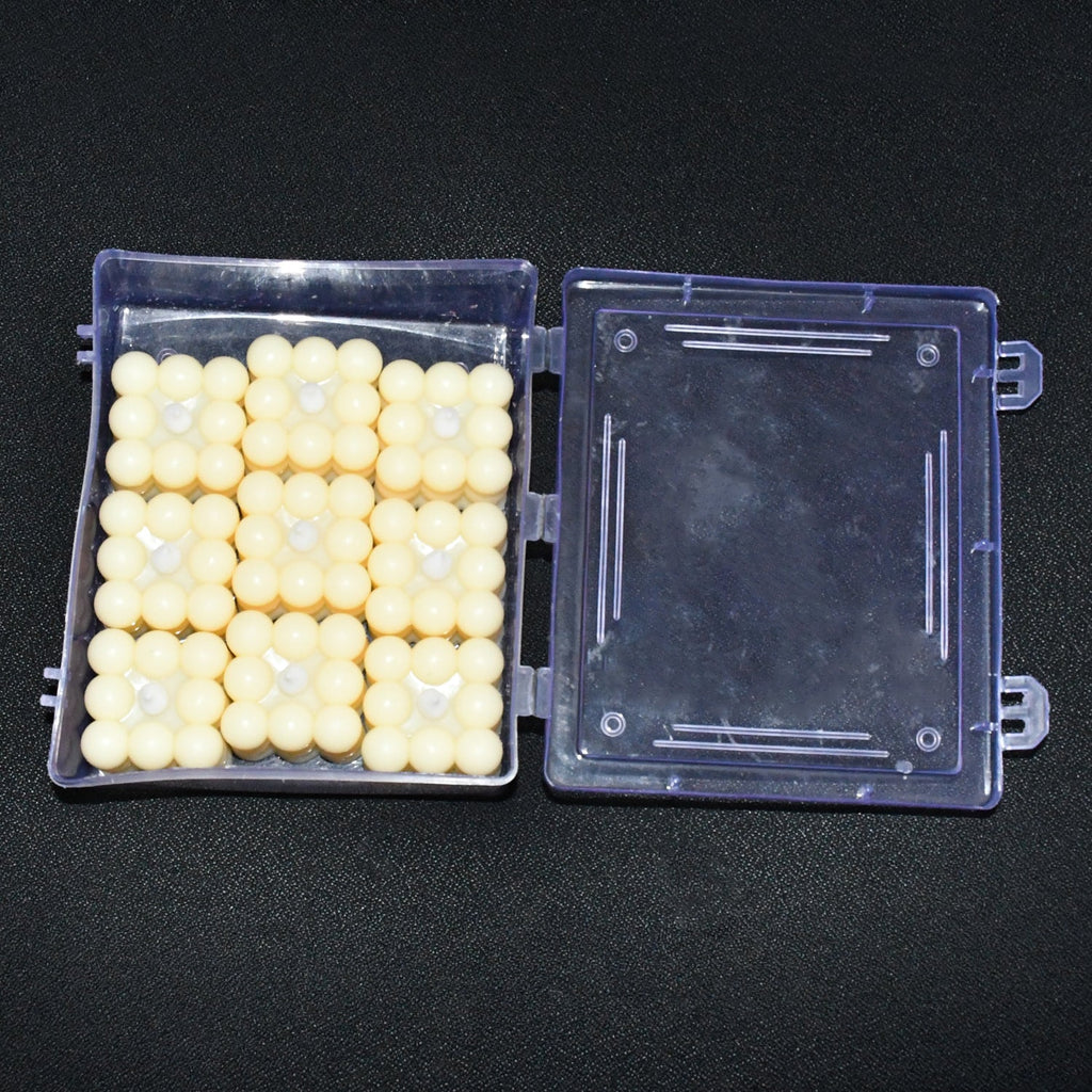 Decorative LED Bubble Candles (9 Pc / Set)