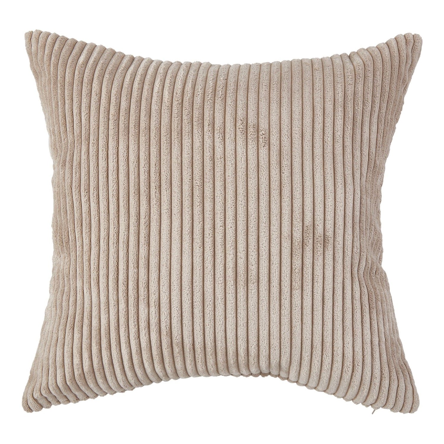 Soft Corduroy 16x16 Throw Pillow Cover Square Decorative Cushion Case (1 Pc)