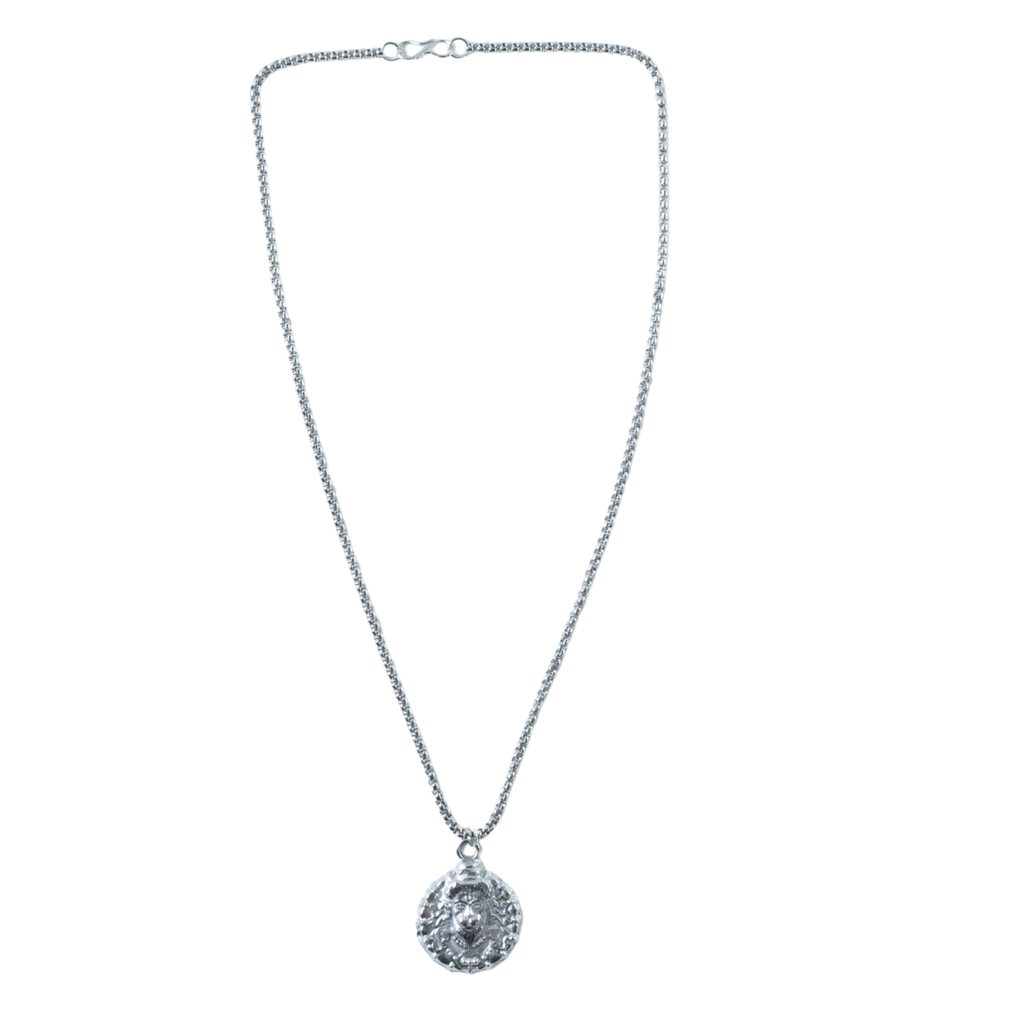 Hanuman faceLocket With Chain, Pendant Necklace Chain (1 Pc)
