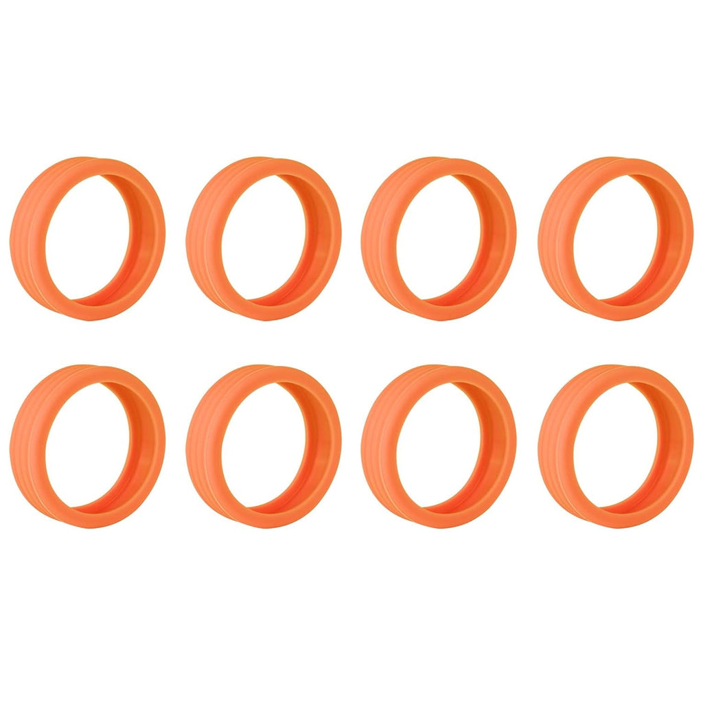 Silicone Luggage Wheel Covers – Noise Reduction & Protection (8 Pcs)