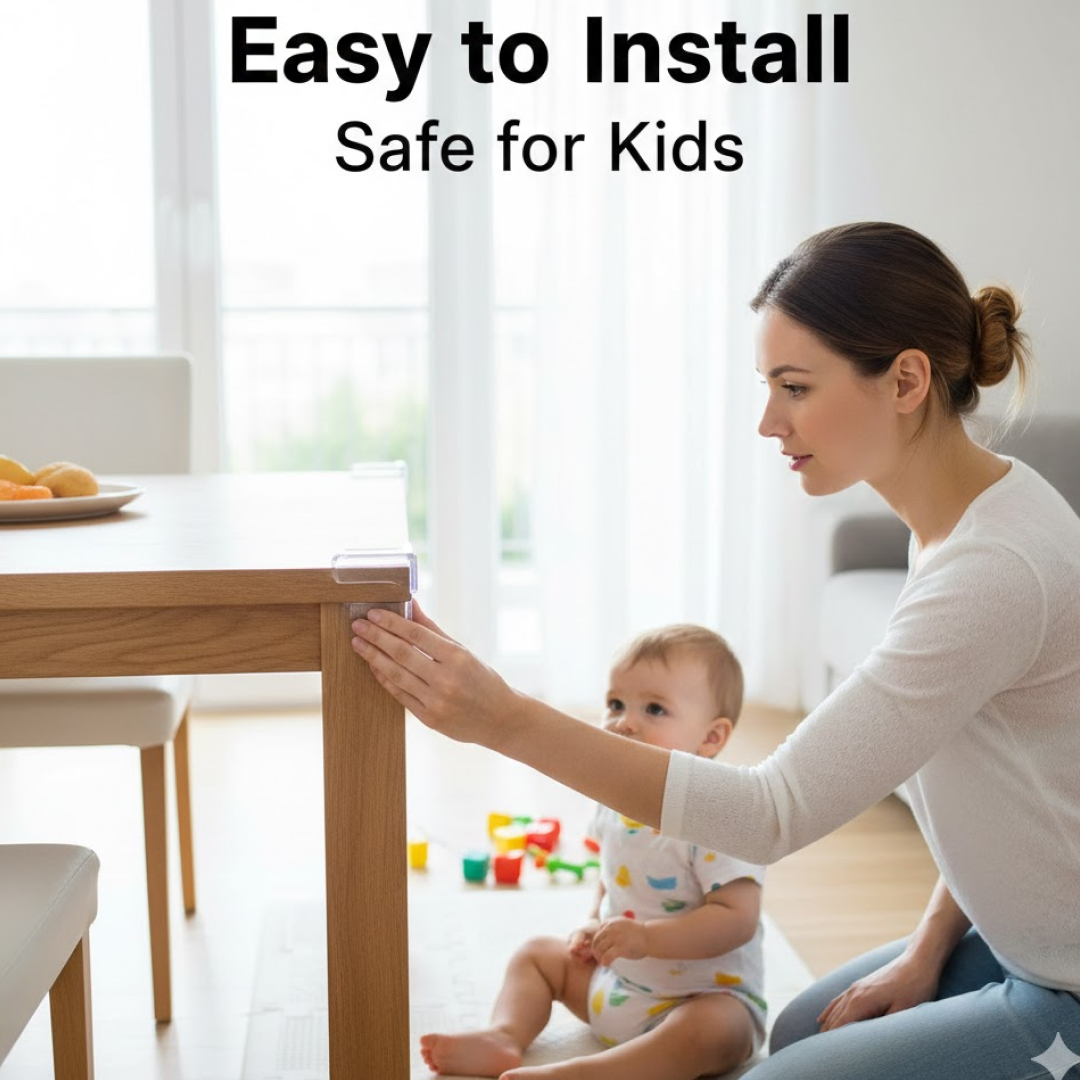 Corner Protector Baby Safety Guards for Tables & Furniture (200 Pc Set)