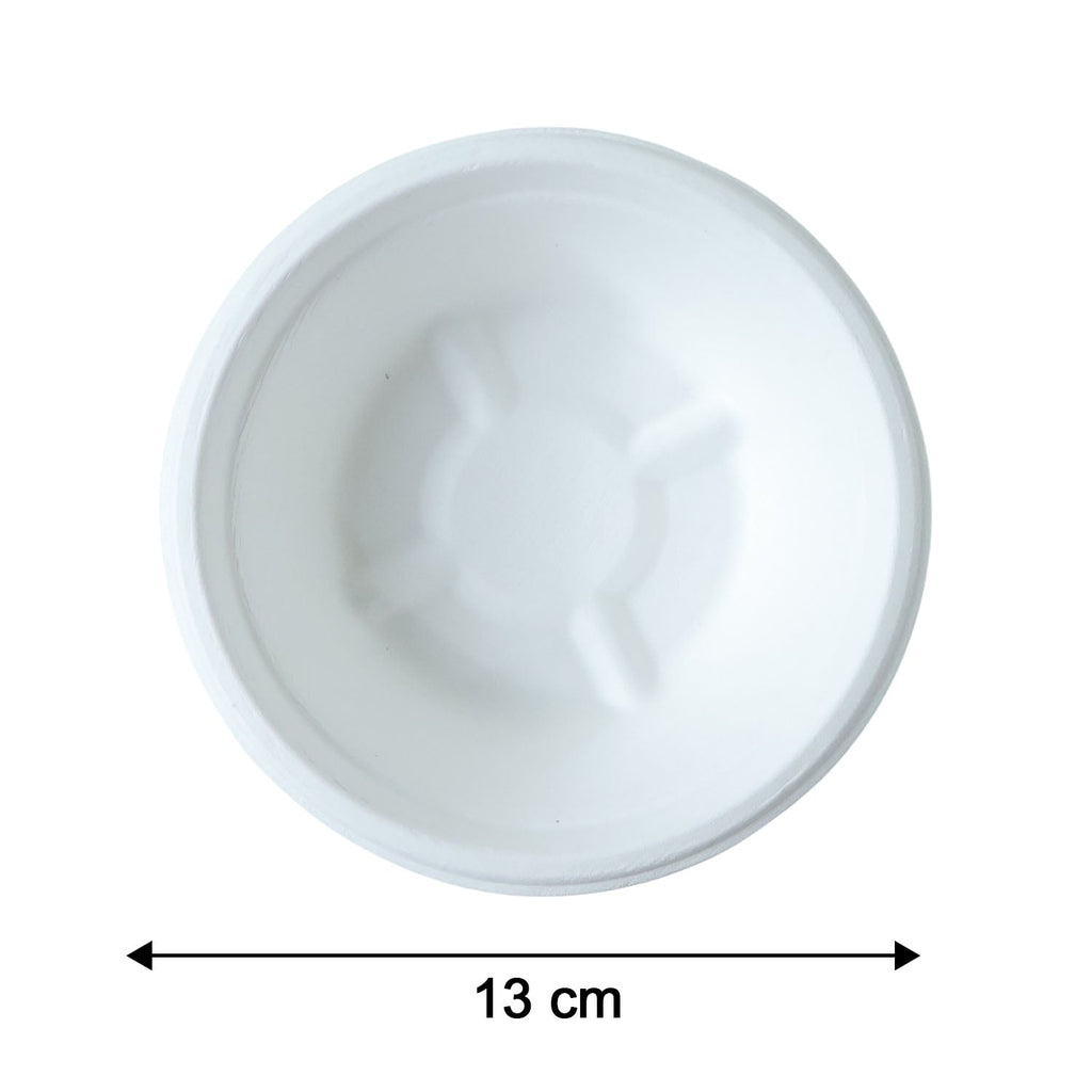 Vegnar 240 ml Compostable Bagasse Bowl (10 Pc)