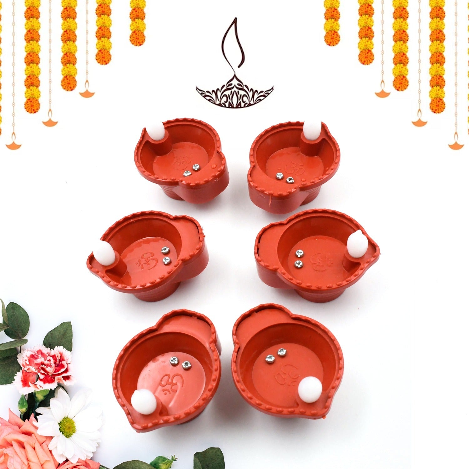 Sensor Diyas for Diwali Decoration