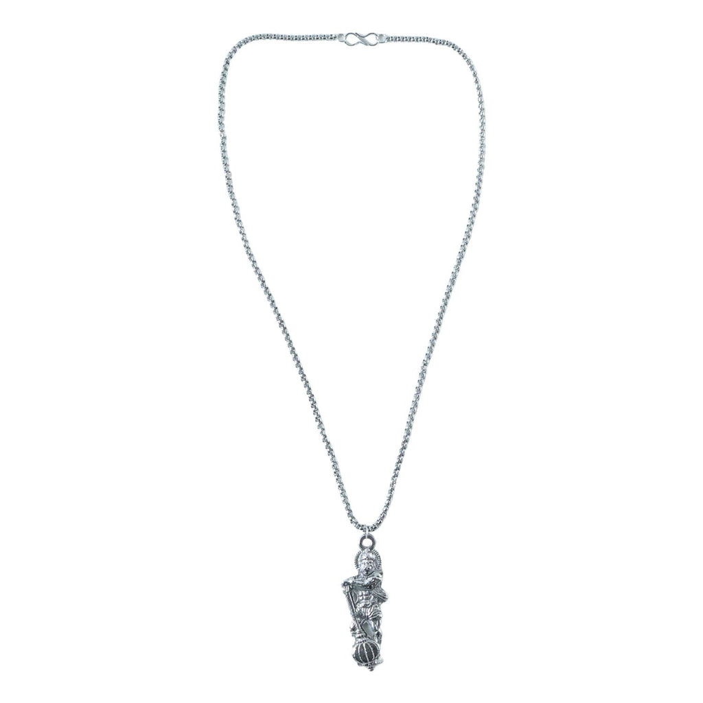 Hanuman Ji Pendant with Gada Religious Jewellery for Men and Women (1 Pc)