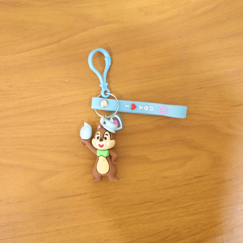 Stylish squirrel bag charm