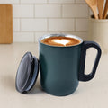 Metallic Stainless Steel Insulated Mug