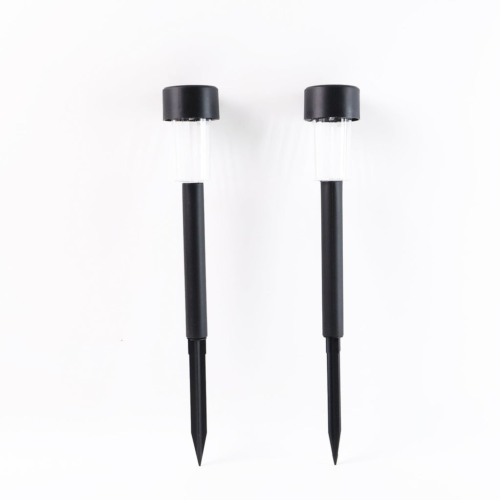 Solar Landscape Spike Light Set