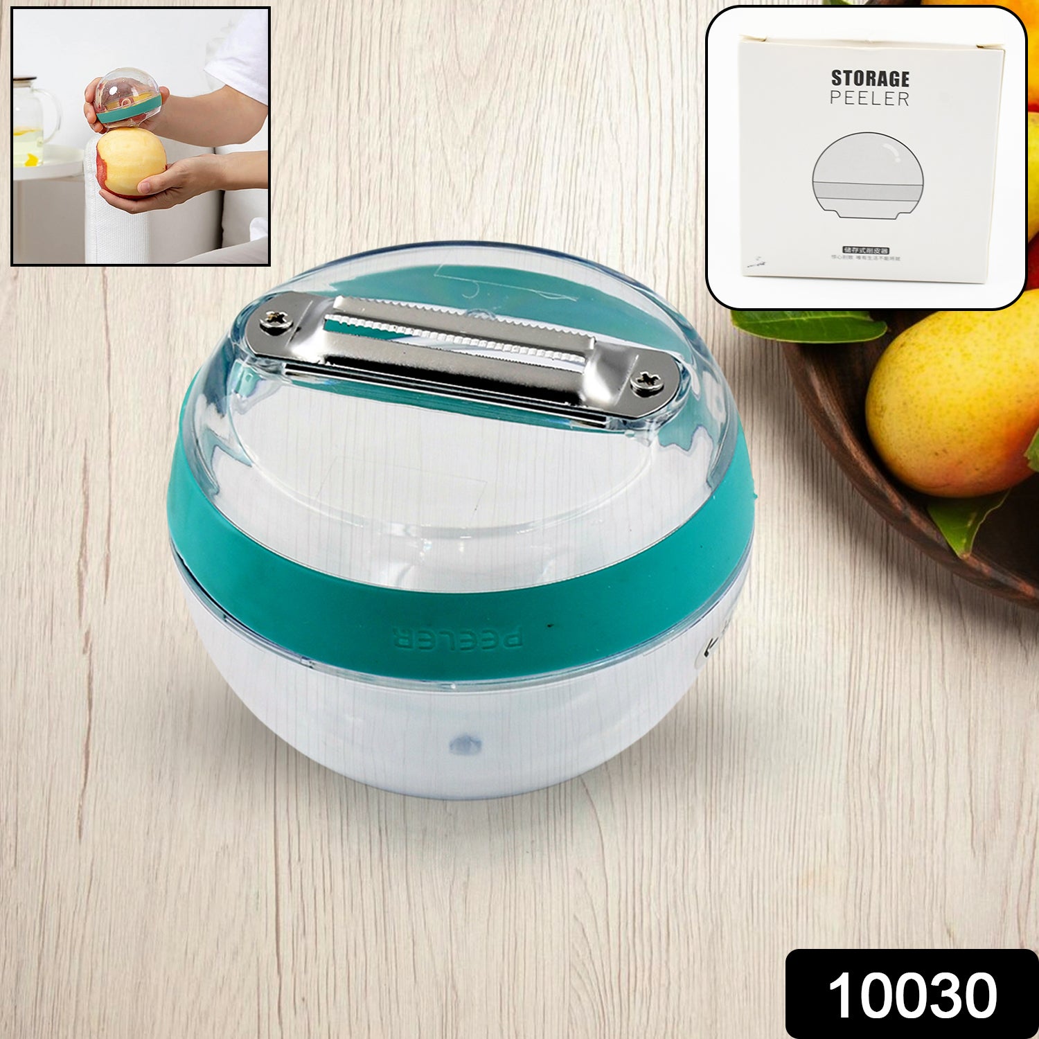 Multifunctional Round Peeler (1 Pc / Mix Color)